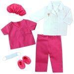 Sophia's - 18 poupee - lot de vêtements de médecin et de veste de laboratoire Sophia's - 18 poupee - lot de vêtements de médecin et de veste de laboratoire