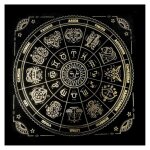 Sorcire divination pendule divination nappe jeu de socit tarot card pad