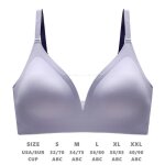 Sous - vtements en latex sans couture pour femmes, haut tubulaire en dentelle sans anneau en acier, ...