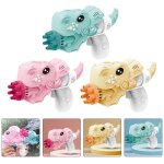 Souffleur de bulles en plastique pour enfants, 3 pi�ces, machine a bulles pour enfants, outil de fabrication ...