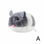Souris a enrouler pour chat, jouet en peluche a mouvement secou, amusant, scuris, interactif, cadeau ...