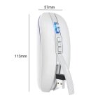 Souris sans fil usb 2. 4g, 2400dpi maximum, compatible bluetooth, pour ordinateur de bureau, pc, notebook, ...