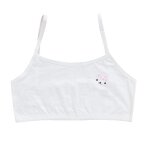 Soutien - gorge double couche pour adolescentes, couleur unie, bretelles spaghetti, mignon, dessin animé ... Soutien - gorge double couche pour adolescentes, couleur unie, bretelles spaghetti, mignon, dessin animé ...
