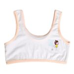 Soutien - gorge d'entranement pour adolescentes, sous - vtements imprims de dessin anim, gilet non ...