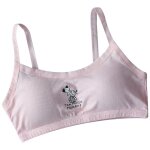 Soutien - gorge d'entranement a bretelles spaghetti pour fille, sous - vtement mignon de dessin anim ...