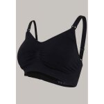 Soutien - gorge de grossesse et allaitement rembourr� - noir