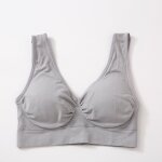 Soutien gorge de yoga pour femmes, respirant, fitness, gilet de course, sous vêtements, hauts, sans couture ... Soutien gorge de yoga pour femmes, respirant, fitness, gilet de course, sous vêtements, hauts, sans couture ...