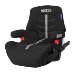 Sparco rehausseur bas isofix avec dossier gr 3 - noir