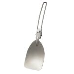 Spatule a friture ultral�g�re en acier inoxydable, ustensile de cuisine en plein air, ustensile alimentaire ...