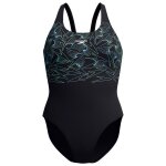 Speedo - women's hyperboom placement muscleback - maillot de bain taille 38, noir