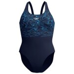 Speedo - women's hyperboom placement muscleback - maillot de bain taille 42, bleu