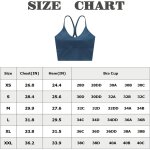 Sports de yoga pour femmes, soutien - gorge de sports de plein air avec coussinets de soutien - gorge ...