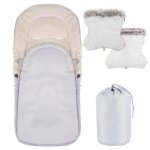 Springos chancelire universelle pour poussette, housse de sige de bb, sac de couchage, chaude, ...