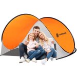 Springos� pop up tente de plage abri de plage pliable 200 x 120 cm automatique instantan� sac de transport ...