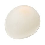 Squishy jaune broyage transparent oeuf anti - stress squeeze party cadeau amusant, v - white