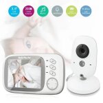 Ss - 33 - miss bb moniteur 3. 2  lcd babyphone vido ecoute camera surveillance 2. 4 ghz bidirectionnelle ...
