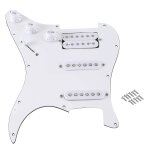St sq guitare electrique chargé pré - câblé guitare electrique pickguard pickup assembly blanc régulier ... St sq guitare electrique chargé pré - câblé guitare electrique pickguard pickup assembly blanc régulier ...