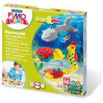 Staedtler fimo kids 8034 p�te � modeler 42 g gris, rouge, turquoise, jaune
