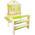 Stand de marchande jour du marché > en bois 87x78x112 cm - - Stand de marchande jour du marché > en bois 87x78x112 cm - -