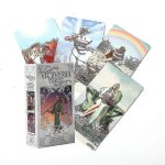 Star spinner tarot version anglaise table deck tarot oracle card fun playing divination fate jeux de ...