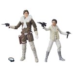 Star wars episode v black series figurines 2018 leia & han (hoth) convention exclusive 15 cm Star wars episode v black series figurines 2018 leia & han (hoth) convention exclusive 15 cm
