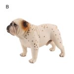 Statue de bouledogue, accessoire a surface lisse, figurine de simulation pour l'education précoce, jouet ... Statue de bouledogue, accessoire a surface lisse, figurine de simulation pour l'education précoce, jouet ...