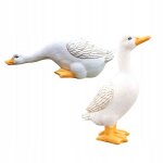 Statue de canard de jardin en r�sine de figurine de canard 2 pieces