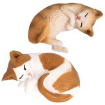 Statue de modle de chat, jouets pour enfants, cadeaux de fte, bricolage, collection artisanale, ensemble ...