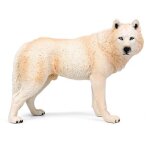 Statue de loup en pvc de 20cm, jouet educatif pour enfants, d�coration de la maison, figurine d'action ...