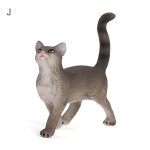 Statue de mini chat en forme d'animal, accessoire de décoration pour la maison, jouet pour enfants, cadeau ... Statue de mini chat en forme d'animal, accessoire de décoration pour la maison, jouet pour enfants, cadeau ...