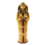 Statuette egyptienne sarcophage toutankhamon