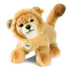 Steiff - 65651 - peluche - bébé lion - pantin leo - blond Steiff - 65651 - peluche - bébé lion - pantin leo - blond