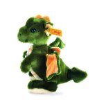 Steiff - peluche - raudy - dragon gar�on - vert - 17 cm - import allemagne