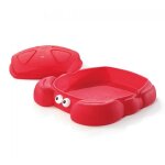Step2 bac a sable crabbie bac a sable enfant / pour enfants en plastique avec couvercle & banc sous la ...