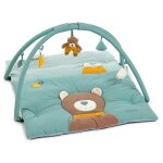 Sterntaler 9122002 gymnase et tapis d'�veil pour b�b� coton, polyester vert tapis de gymnastique pour ...