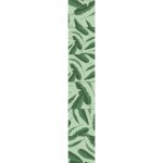 Sticker déco carrelage feuilles de bananier vinyle 15x15 cm vert Sticker déco carrelage feuilles de bananier vinyle 15x15 cm vert