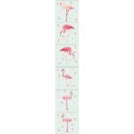 Sticker déco carrelage flamants 1 vinyle 15x15 cm rose et bleu Sticker déco carrelage flamants 1 vinyle 15x15 cm rose et bleu