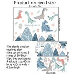 Stickers muraux pour chambre d'enfant, stickers muraux dinosaures pour chambre de bébé Stickers muraux pour chambre d'enfant, stickers muraux dinosaures pour chambre de bébé