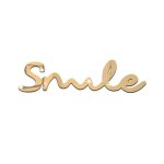 Sticker mural miroir acrylique dor� � sourire � pour chambre d'enfant et d�coration d'anniversaire - ...