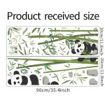 Stickers muraux panda et bambou stickers muraux ours animaliers chambre d'enfant nurserie Stickers muraux panda et bambou stickers muraux ours animaliers chambre d'enfant nurserie