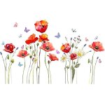 Stickers muraux plantes fleurs, stickers d�coratifs plantes, stickers muraux plantes tropicales, stickers ...