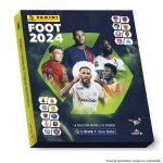 Stickers panini foot 2024 ligue 1 uber eats coffret premium album + 19 poch + 3 offertes