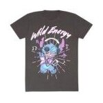 Stitch t shirt a manches courtes wild energy graphite unisexe Stitch t shirt a manches courtes wild energy graphite unisexe