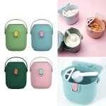 Stockage des aliments multifonctionnel hermtique, 1 pice, bote conteneur pour le lait en poudre de ...