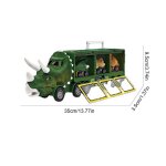 Stockage de dinosaures modèle de voiture jouet avec conteneur de lumière et de musique, camion de dinosaures, ... Stockage de dinosaures modèle de voiture jouet avec conteneur de lumière et de musique, camion de dinosaures, ...
