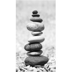 Stones, rideau imprimé 140x245 cm, 1 part - enfants Stones, rideau imprimé 140x245 cm, 1 part - enfants