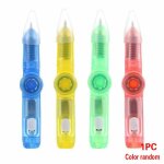 Stylo boule a led pour enfant, spinner, jouet lumineux, anti - stress, edc, g7l8