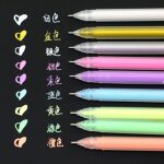 Stylo a gel de 0. 6mm pour enfant, 9 pièces / lot, encre blanche et de couleur, pour album photo et scrapbooki ... Stylo a gel de 0. 6mm pour enfant, 9 pièces / lot, encre blanche et de couleur, pour album photo et scrapbooki ...