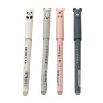 Stylo a gel effaable cochon mignon panda, dessin anim, facile a frotter magique, stylo a bille mignon, ...
