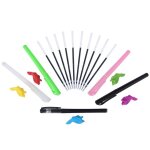 Stylo magique en plastique pour blague, stylo a encre qui dispara�t automatiquement, recharge, stylo ...